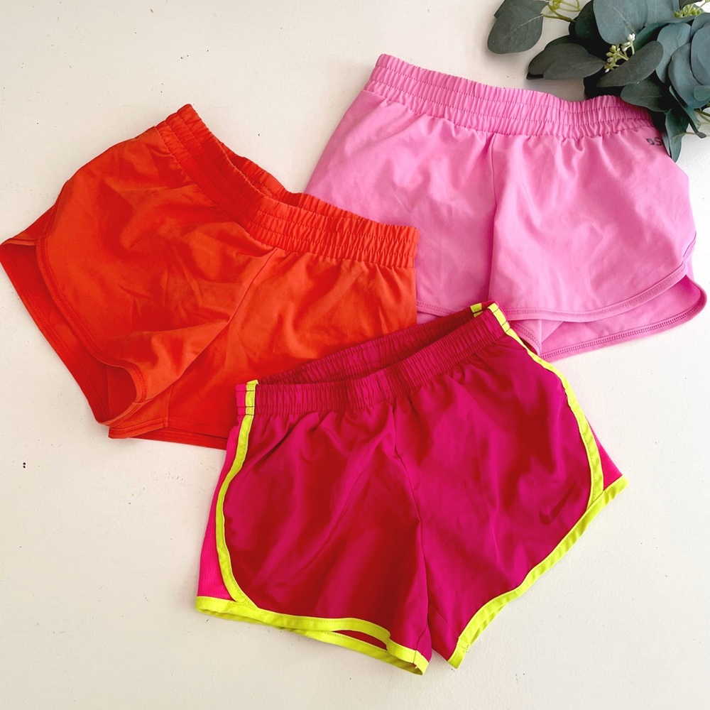 Girls Running Workout Shorts Bundle DSG & Nike